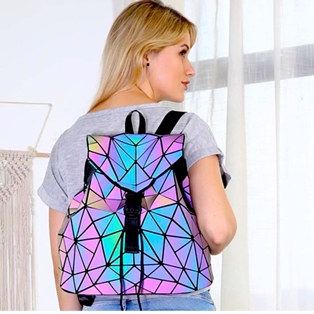 Lumination Holographic Backpack still in bag with tags never been used